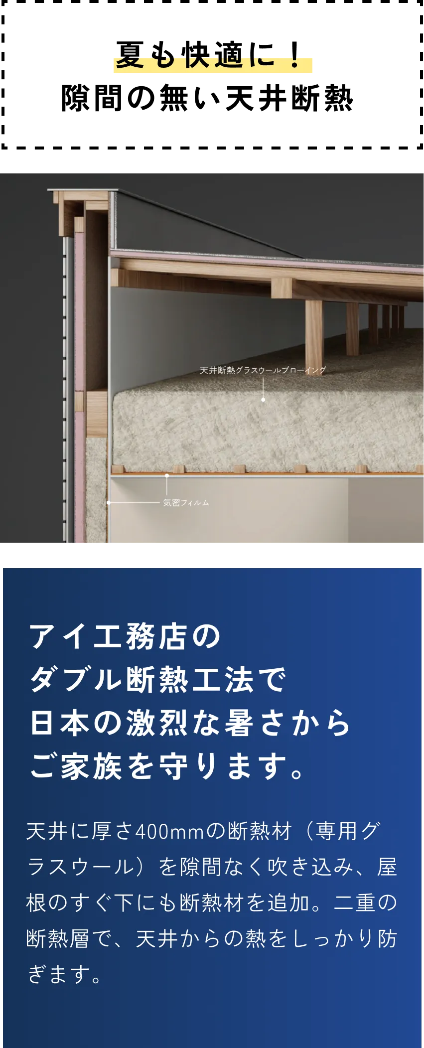 日本の夏には必須！屋根遮熱断熱
